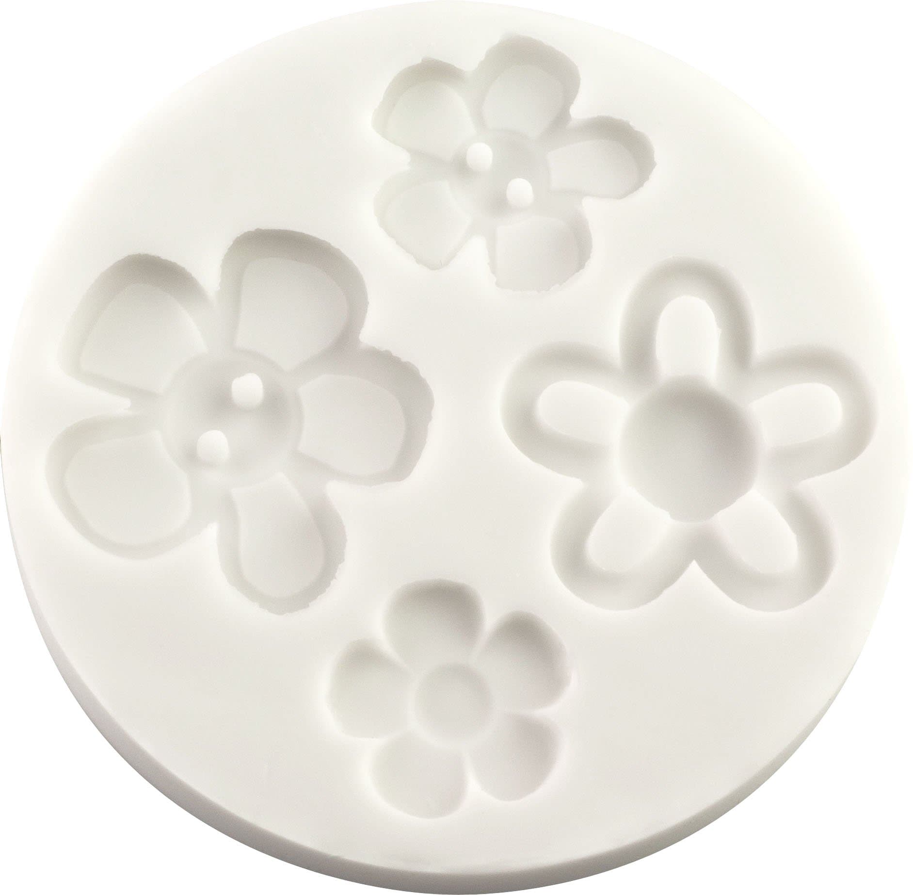 FPC 'Flower Buttons' Silicone Mould