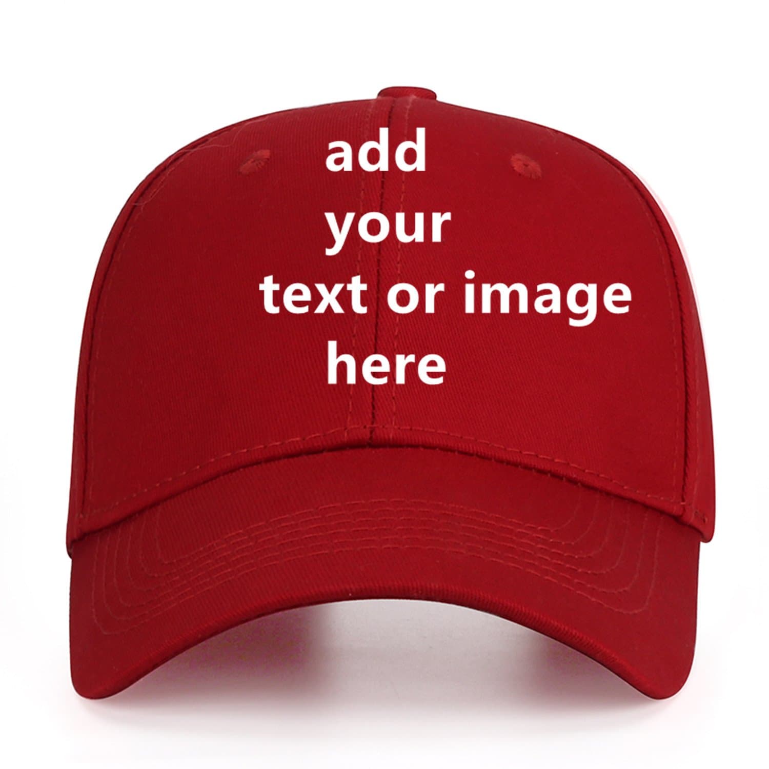 HOFOCustom Baseball Cap with Your Text,Personalized Adjustable Trucker Caps Casual Sun Peak Hat for Gifts