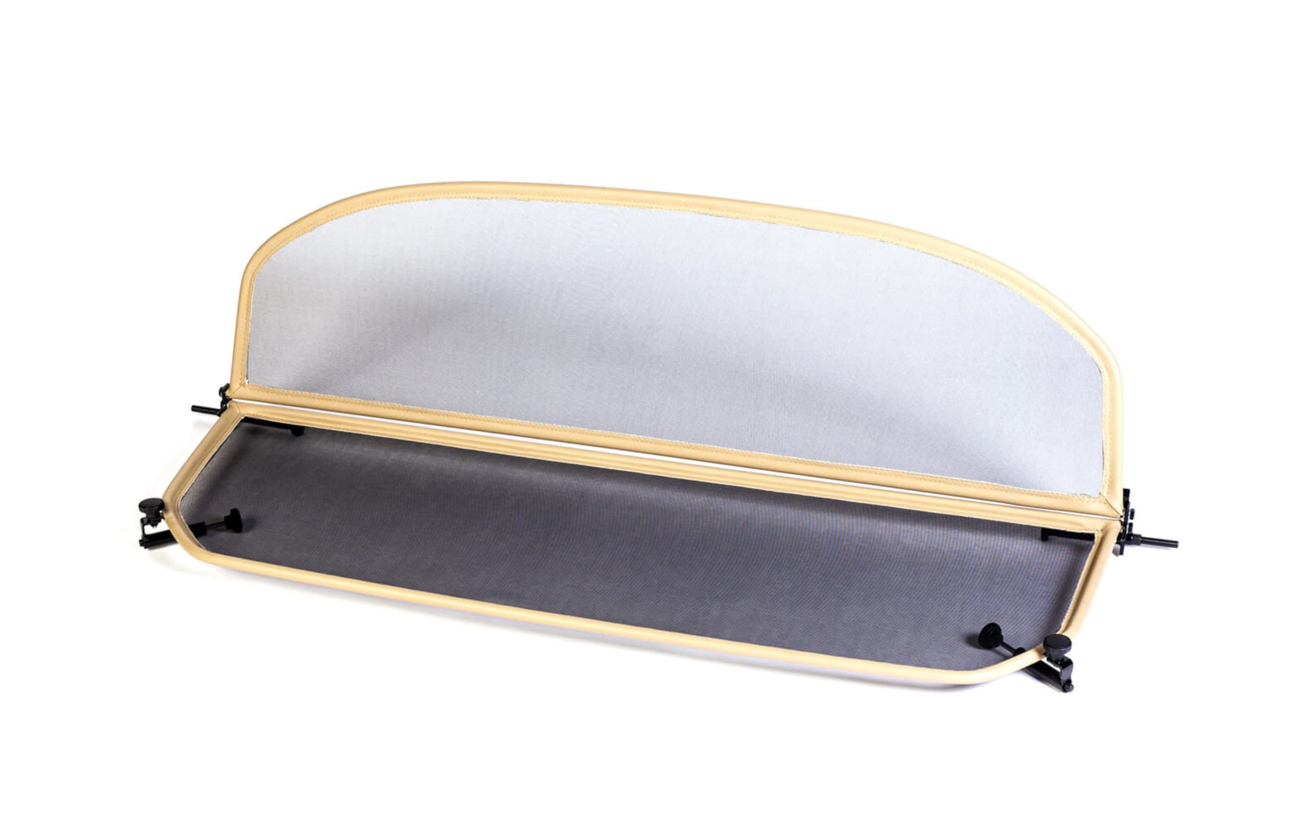 GermanTuningParts Foldable Wind Deflector with Quick Release – Beige for BMW 3 Series E93 Cabriolet 2006 – 2013 | Wind Deflector Wind Blocker/Wind Deflector