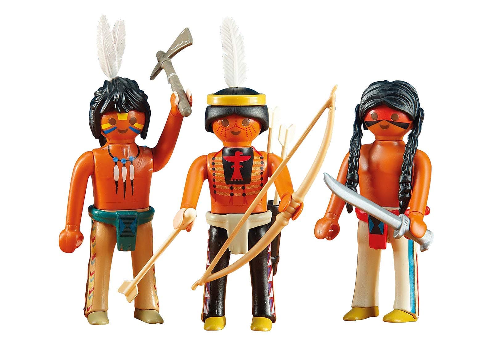 PLAYMOBIL 3 Native American Warriors
