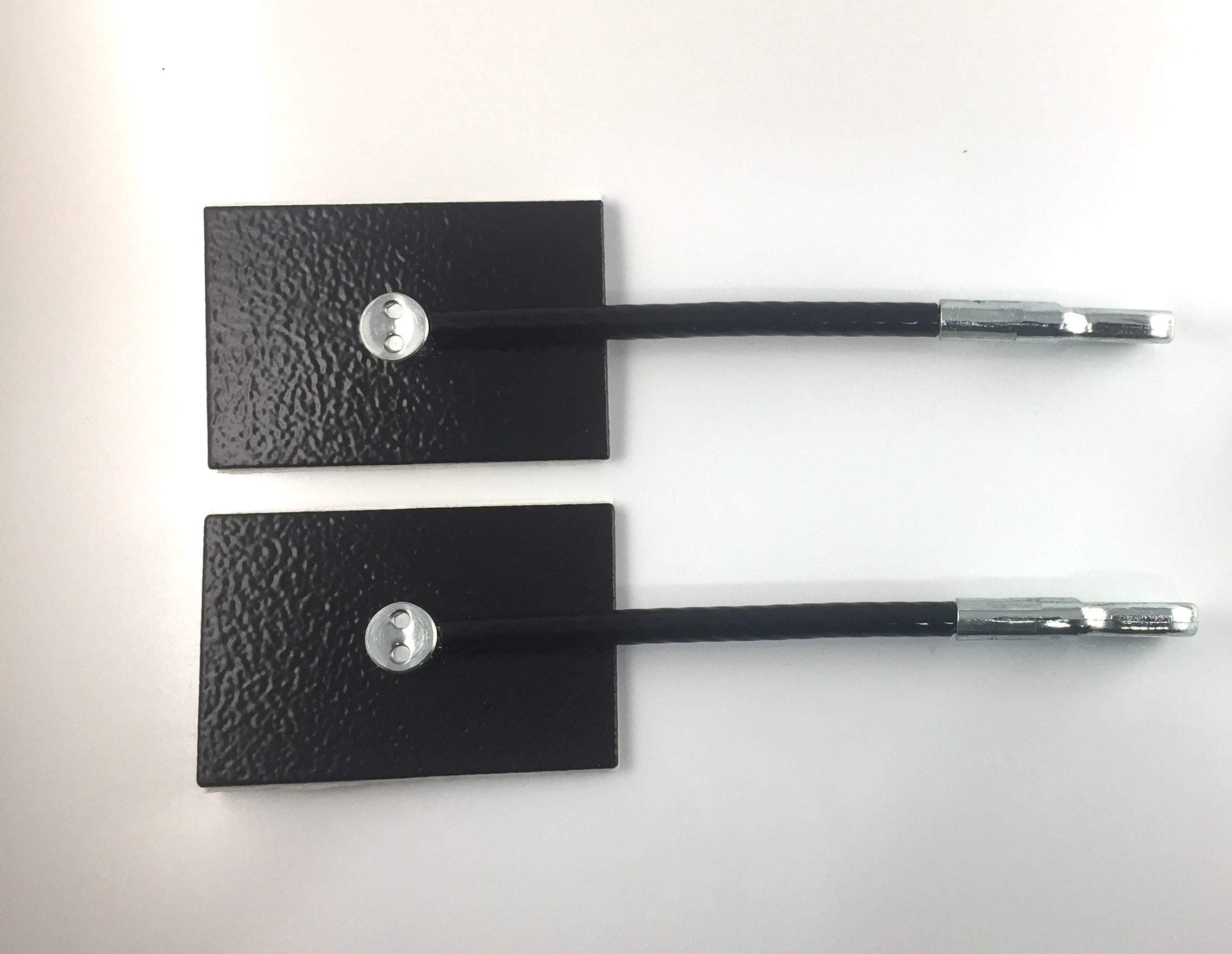 Refrigerator Door Lock Kit - NO PADLOCK (Black)