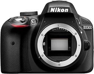 Nikon D3300 Digital SLR Camera (24.2 MP, 3 inch LCD) - Black