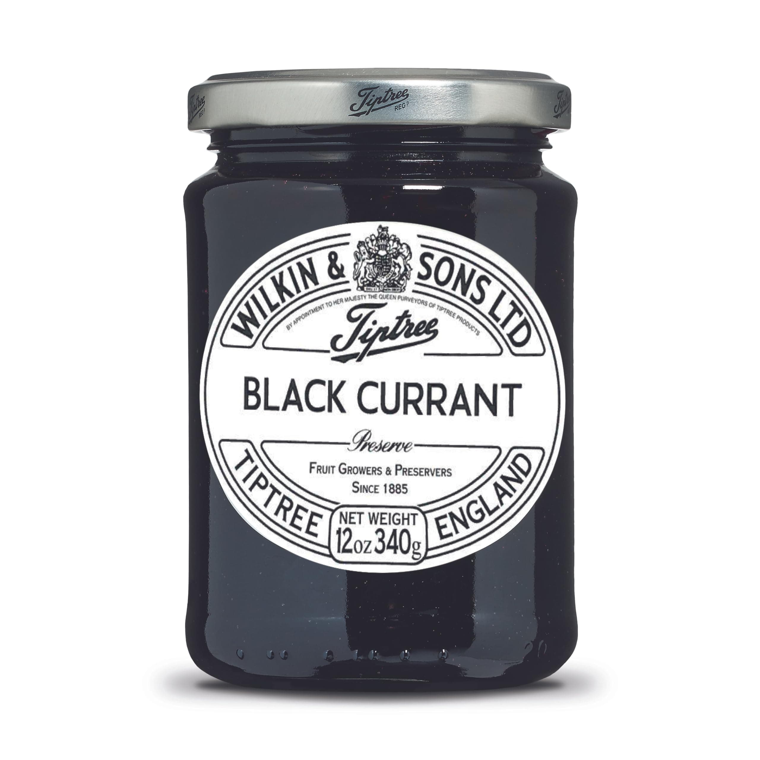 Black Currant Preserve, 12 Ounce Jar