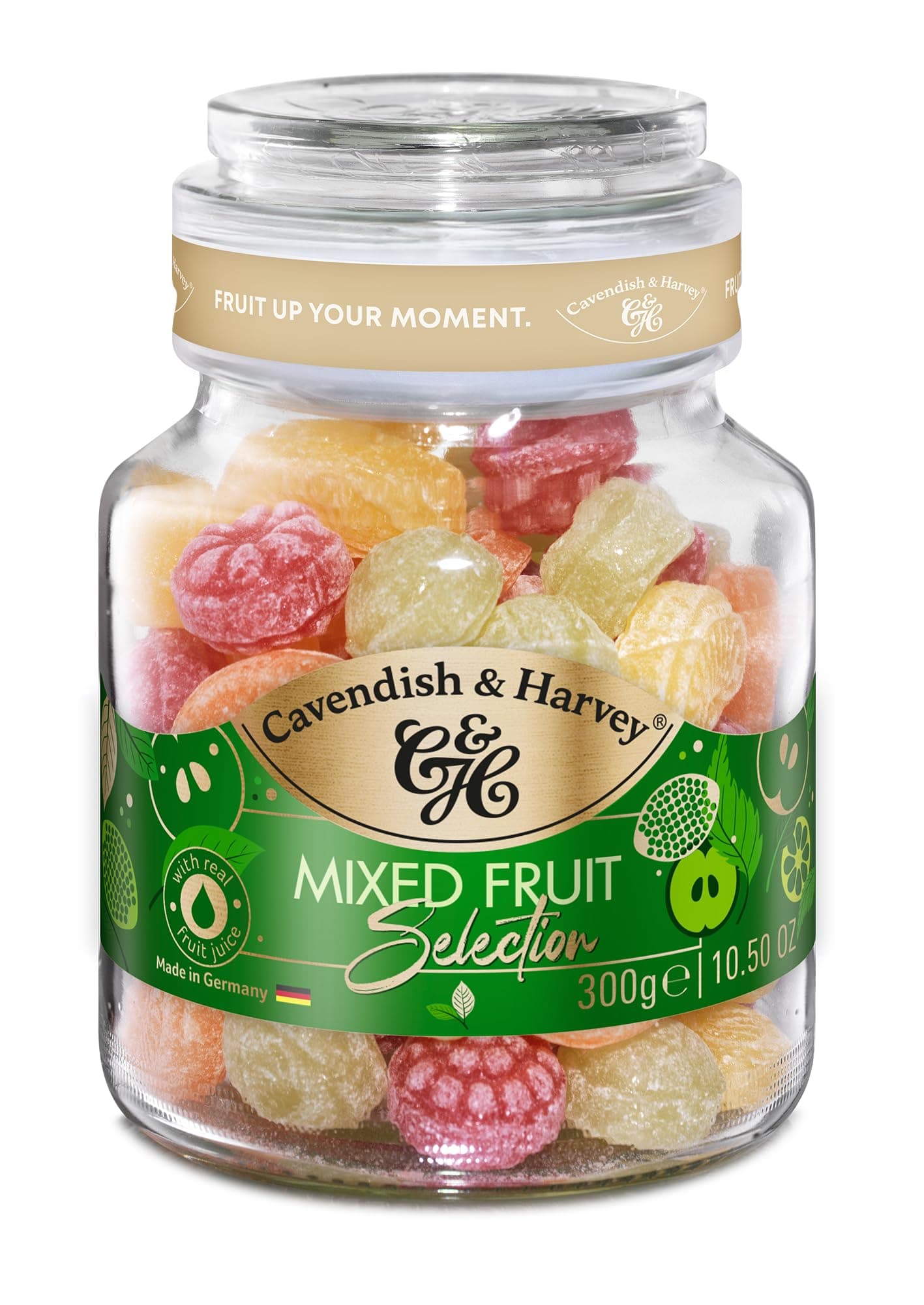 Cavendish & Harvey Candy Fruit Jar, 300g