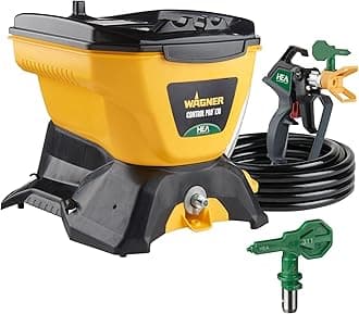 Spraytech 2467899 Control Pro 130 Power Tank Paint Sprayer Kit, High Efficiency Airless with Low Overspray, Including 515 & 311 Tips for Large Projects