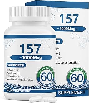 Collagen Peptide Capsules 157 - Amino Acids Supplement - Supports Healthy Muscles & Gut, 1000mgc