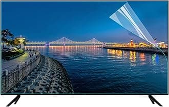 55 Inch TV Matte Screen Protector, Anti Glare, Monitor Anti Blue Light Filter Film, for LCD, LED, 4k OLED & QLED HDTV,55in(1221 * 689mm)