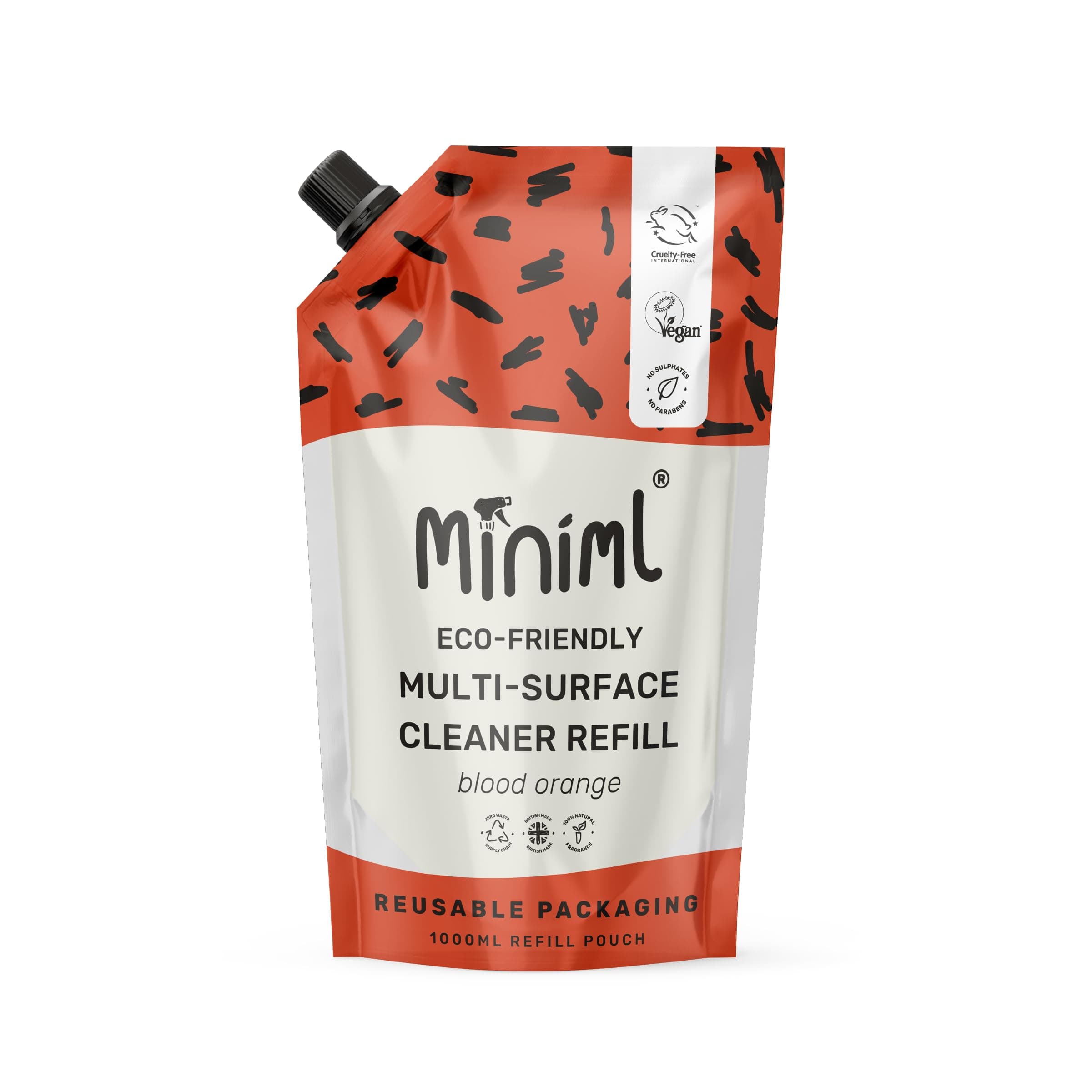 Blood Orange Multi Surface Cleaner 1L Refill
