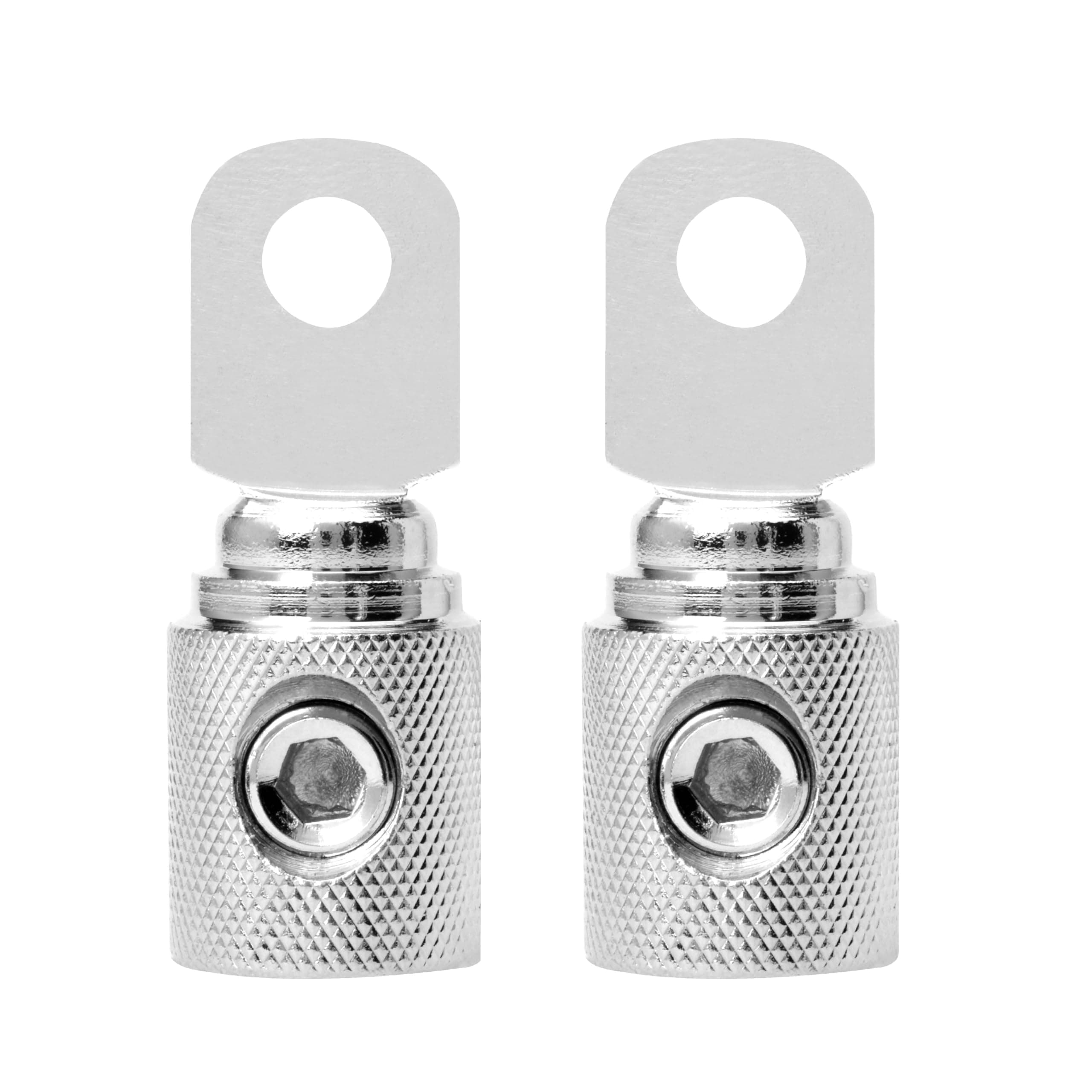 Conext Link RT0N-2 Set Screw Ring Terminal 2 Pack (1/0 Gauge, Nickel)