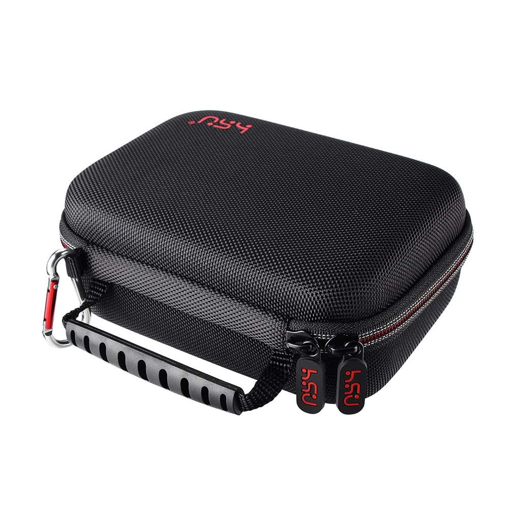 Small Case for GoPro Hero 13/12/11/10/9/8/7/6/5 Black, Carrying Case for Action Cameras and GoPro Accessories(Small Size Red)