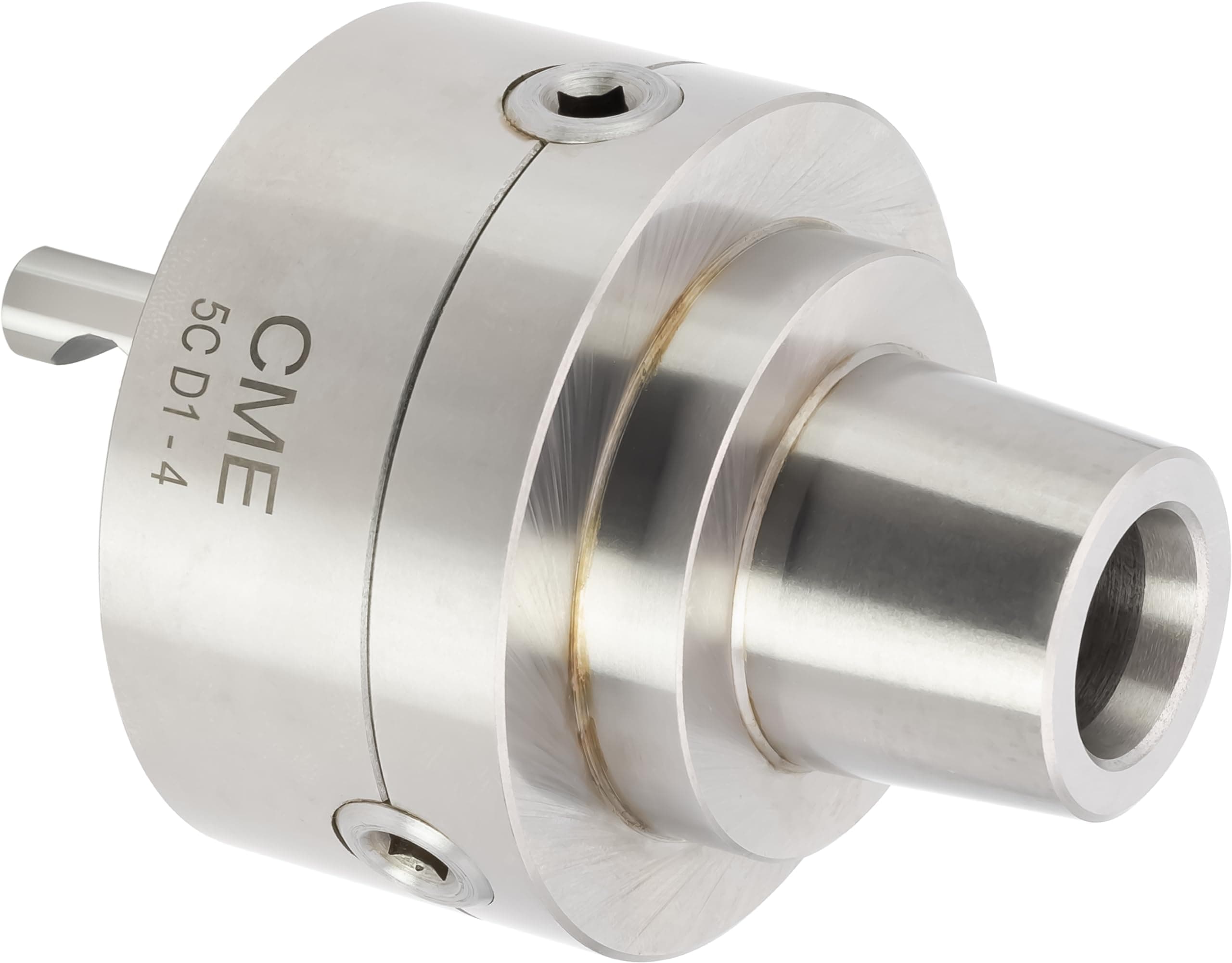 CME 5C Collet Chuck, 5" Diameter, D1-4 Camlock Mounting