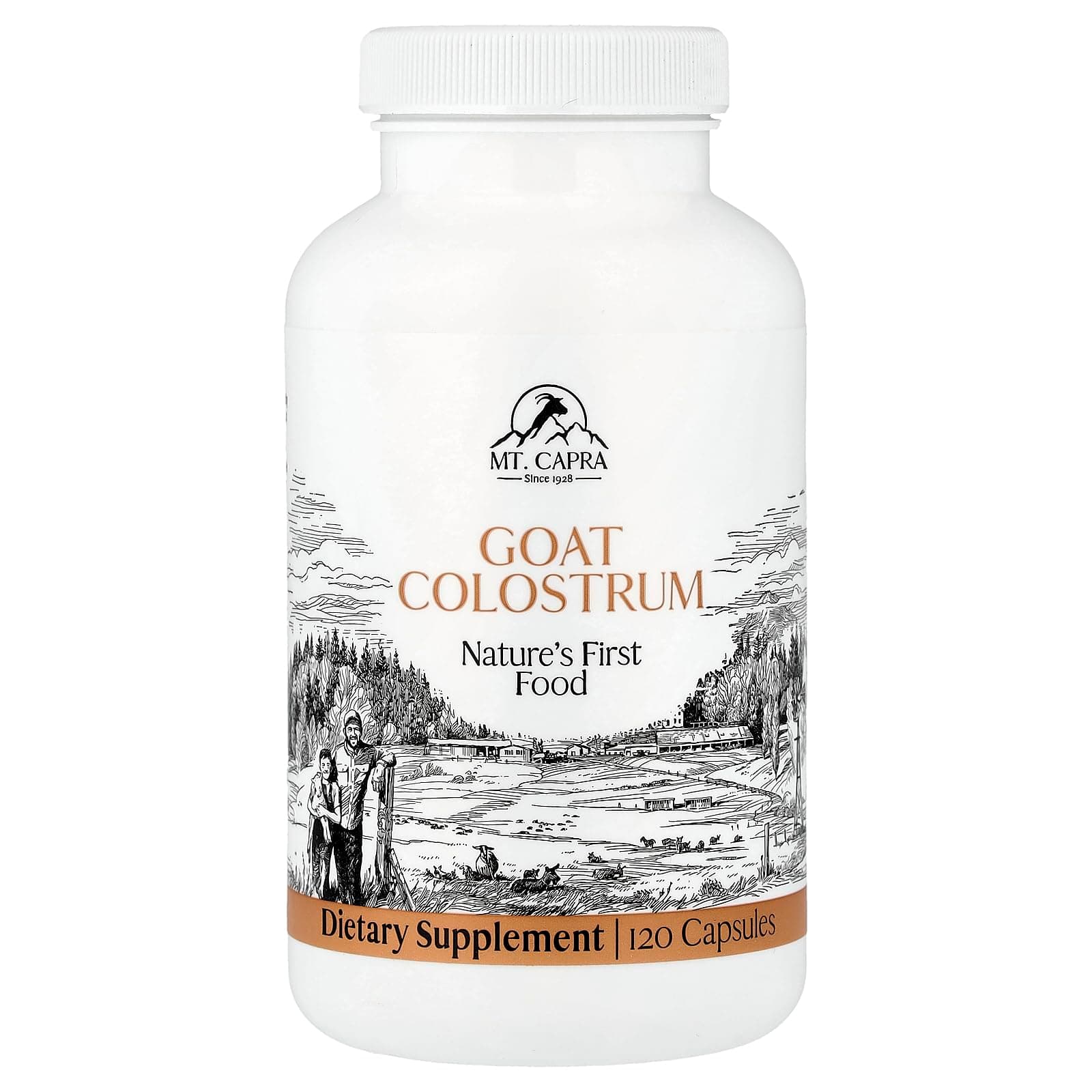 Capra Colostrum - 120 Capsules by Mt. Capra