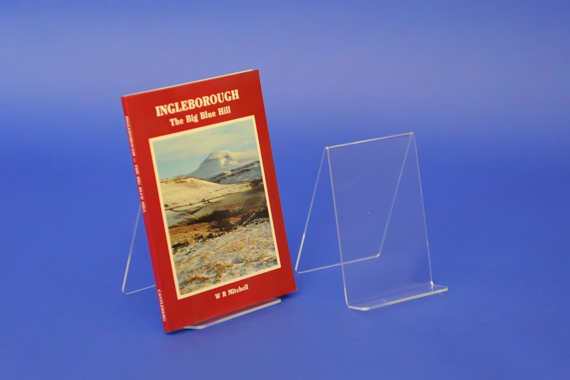 3 x Medium Acrylic Book Stands (150mm)
