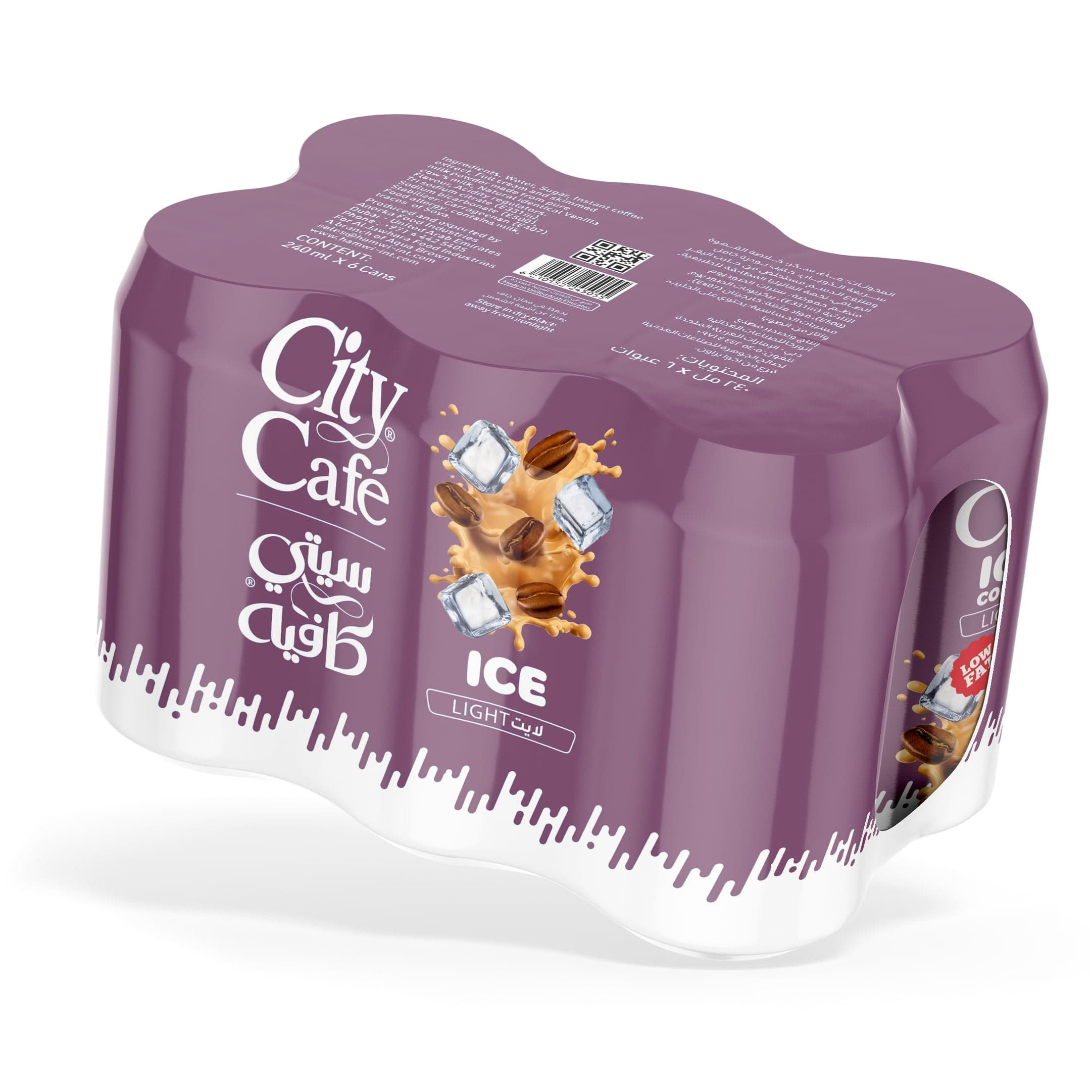 Ice Coffee Light 240 ml x 5 + 1 Free