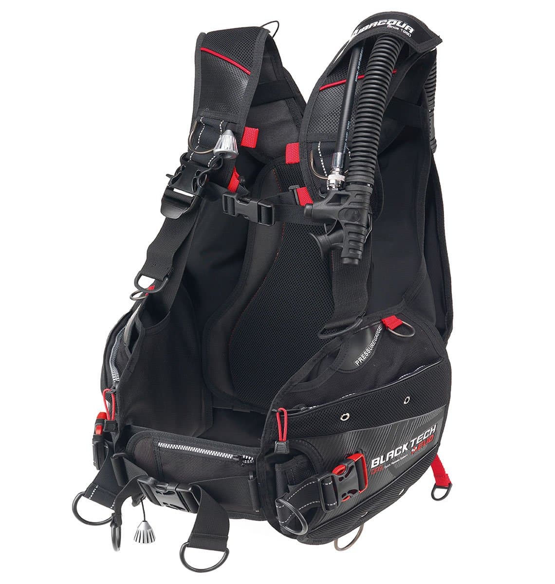 Subacqua Tech Evo QRS Diving Vest, Black, L