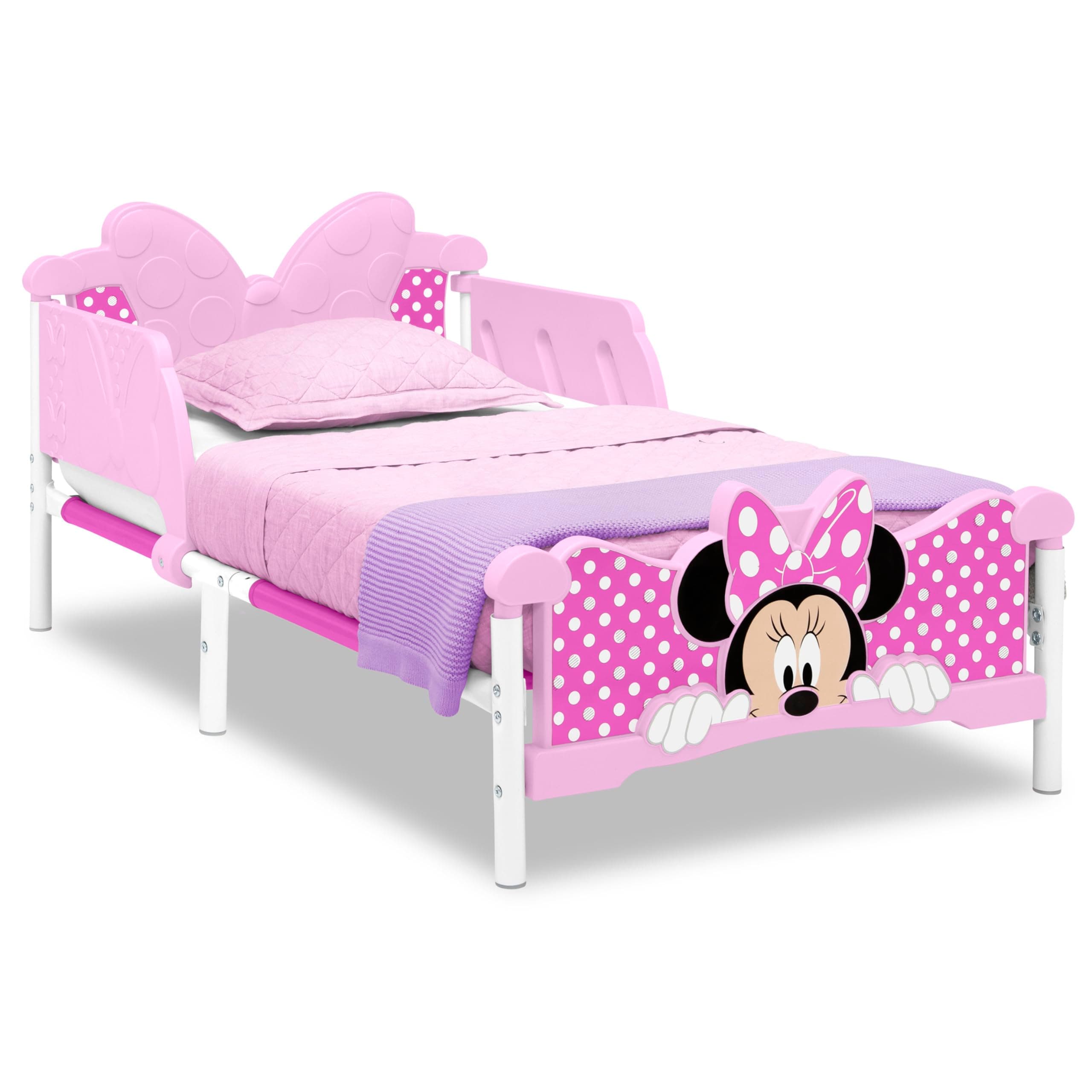 Minnie Mouse 3D Toddler Bed, Pink