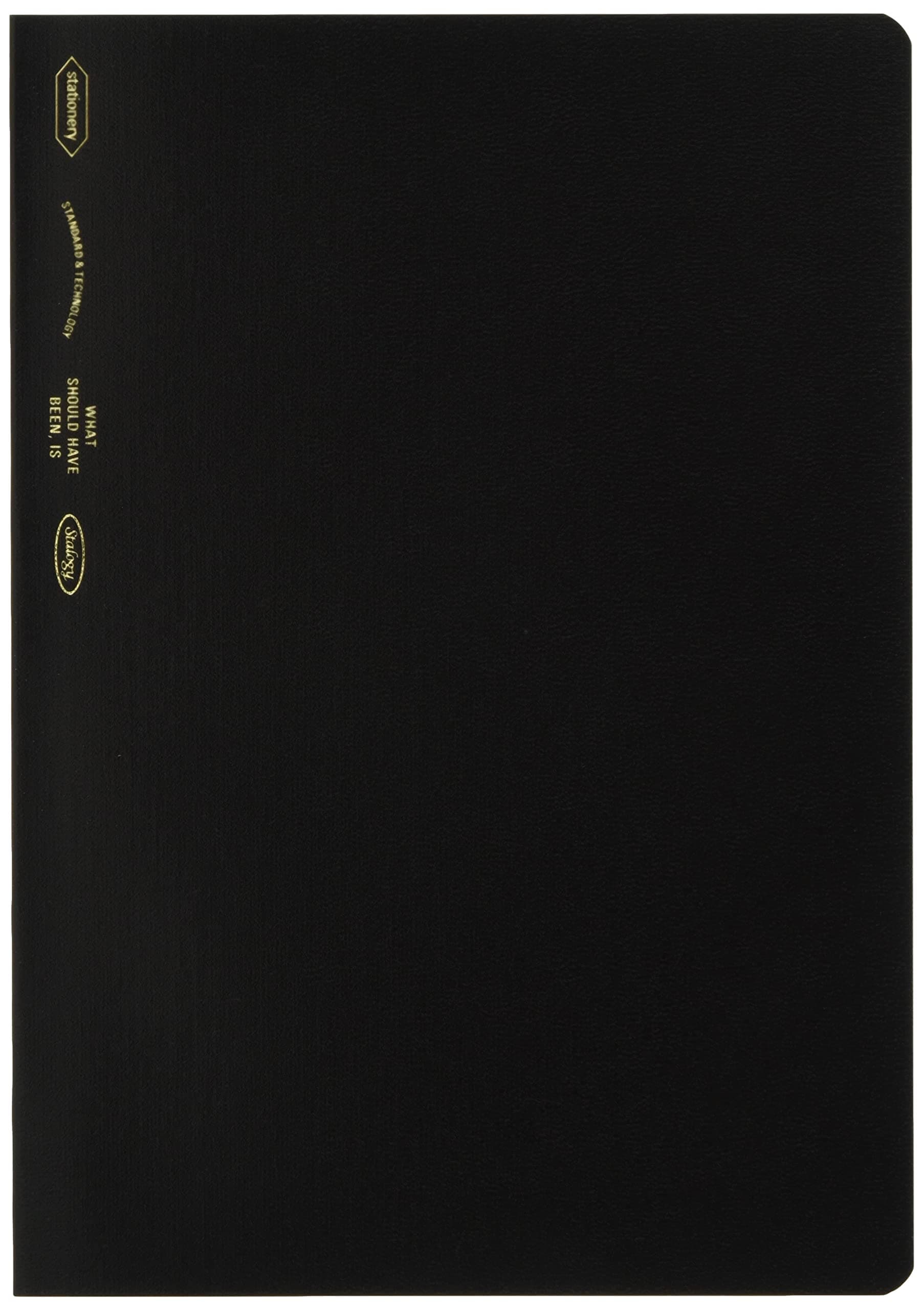 STALOGY 018 Editors Series 1/2 Notebook (A5//Black)