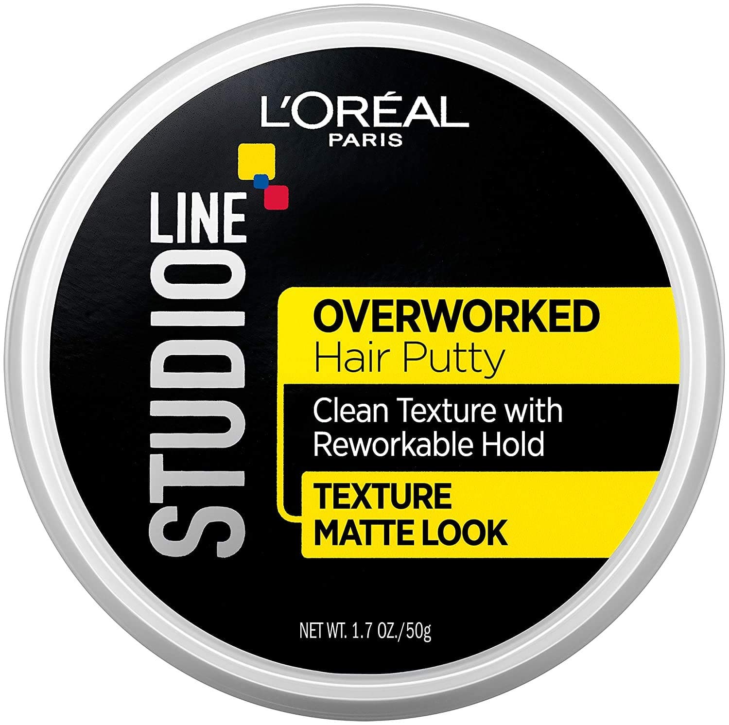 L'oreal LOreal Studio Line Overworked Hair Putty, 1.7 oz