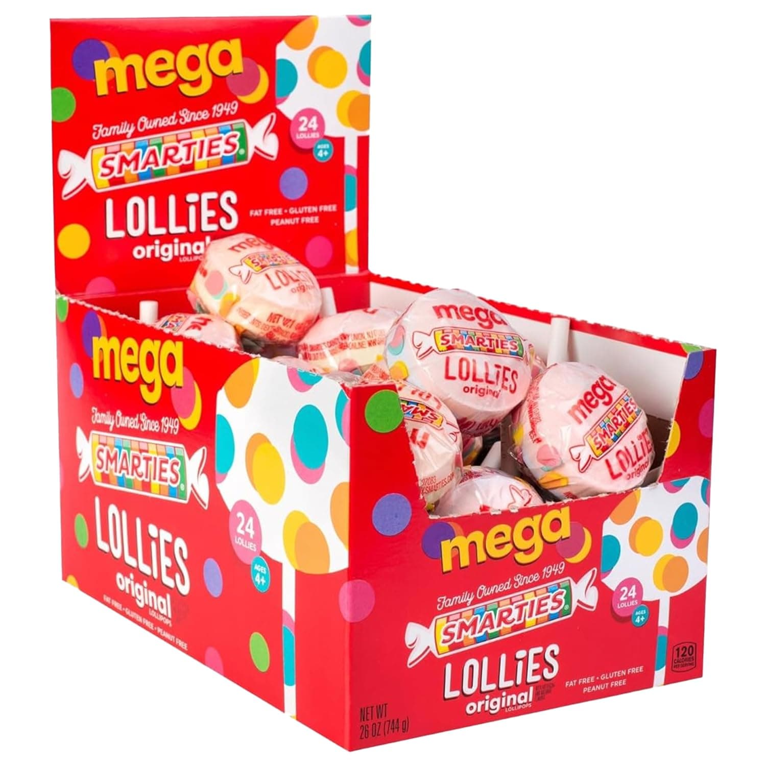 Mega Double Lollies (24 Ct)