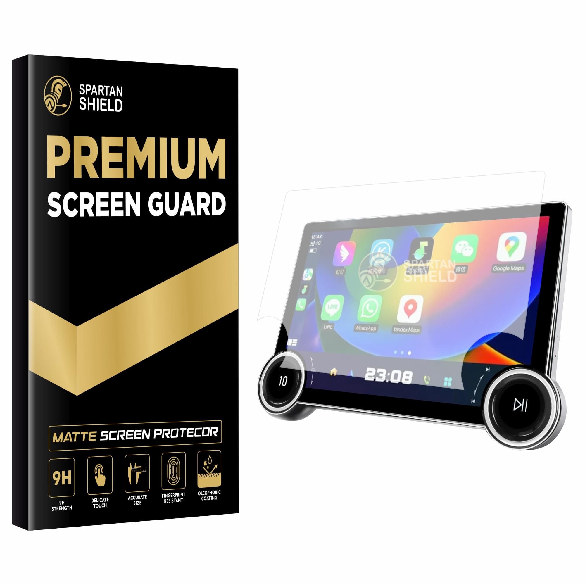 Matte Screen Guard For Diamond 2K 11.8In Android Car Stereo Navigation System|| Infotainment Display Protector|Aftermarket Touchscreen Music Audio Player Accessory[Not Tempered Glass]