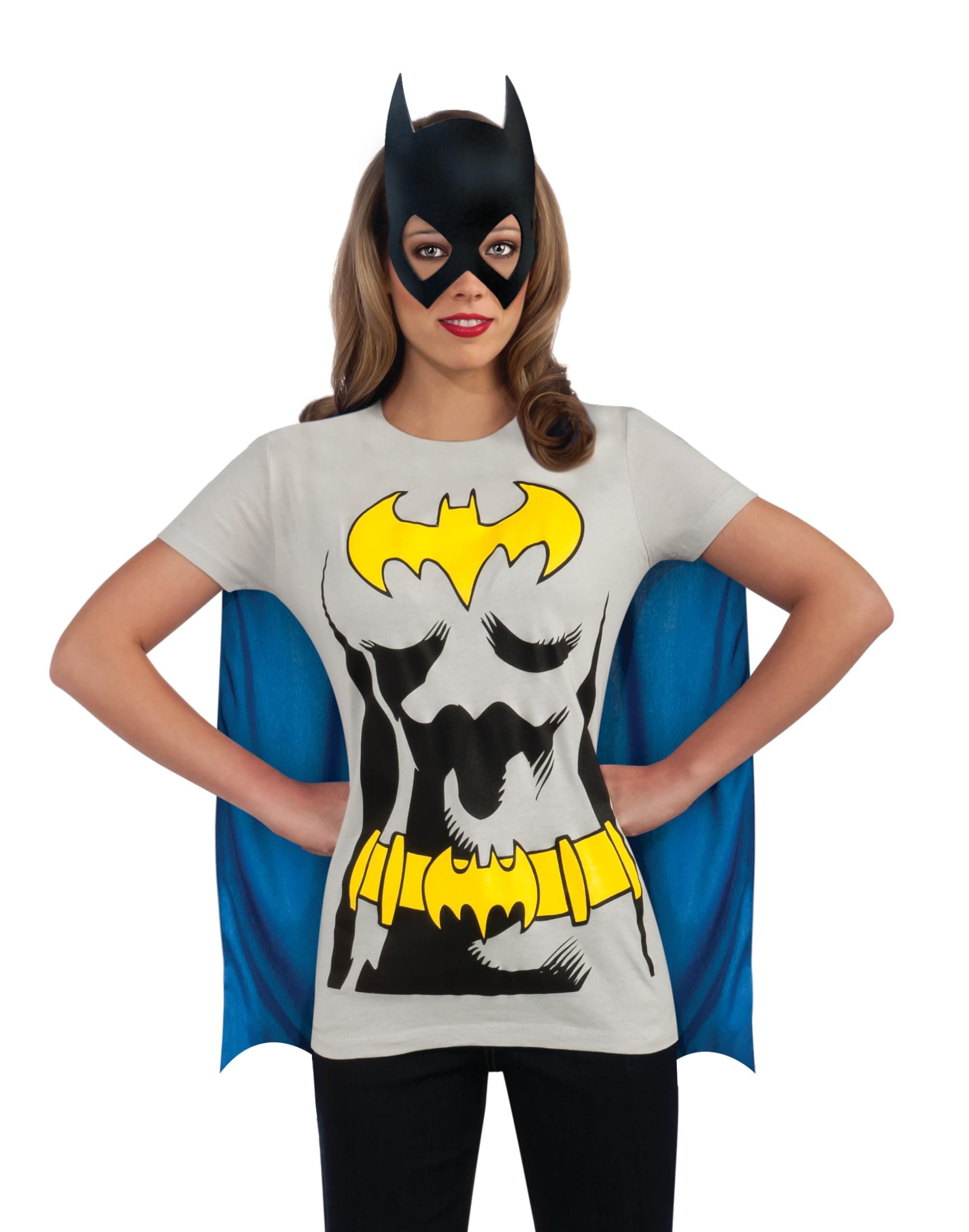 Batgirl Cape, Mask and Skirt for Women