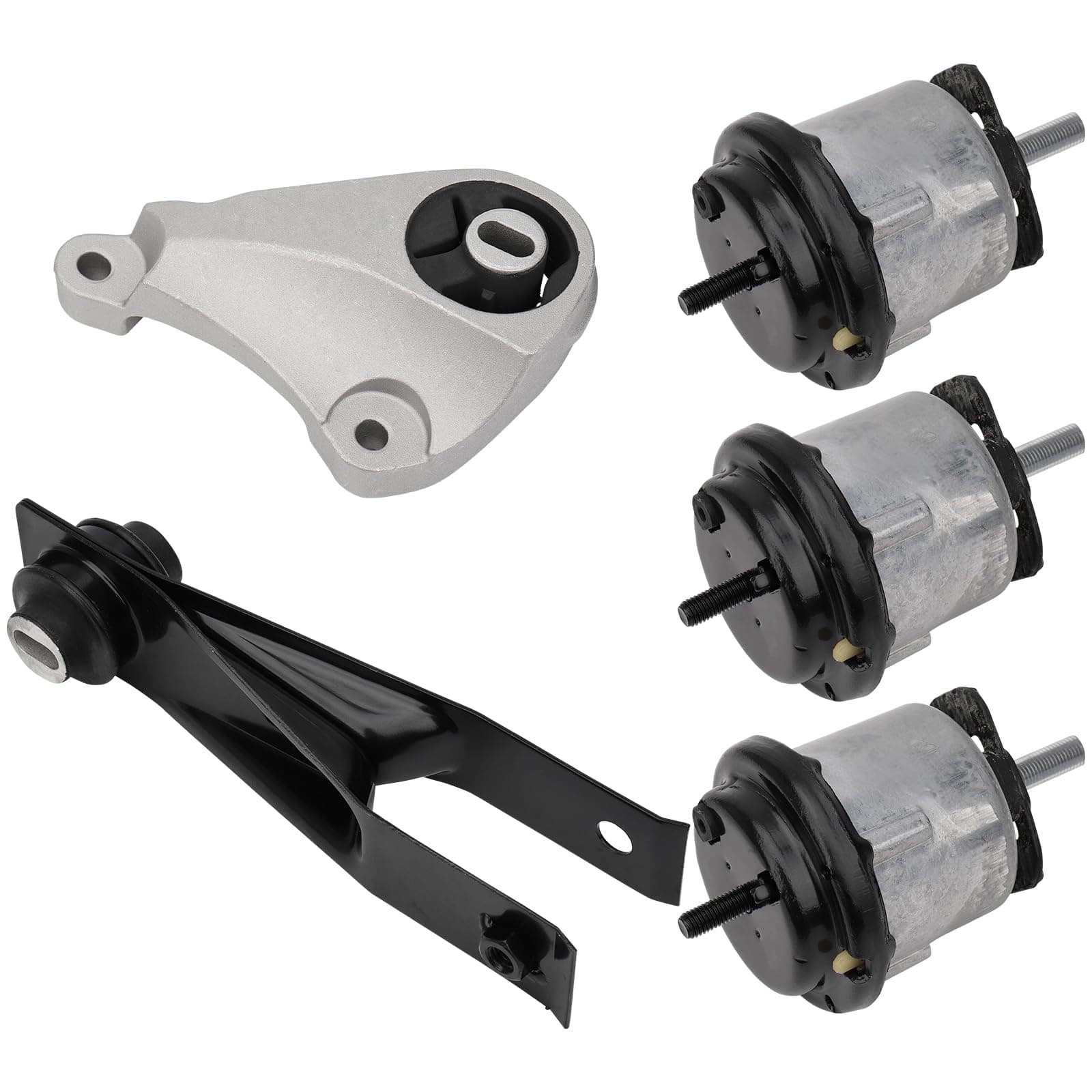 5PCS Engine Motor Mount & Transmission Mount and Torque Strut Mount Kit for Buick Enclave & GMC Acadia & Saturn Outlook 3.6L 2007 2008, Replace# A5499HY*3, A5426, A4553, A5428