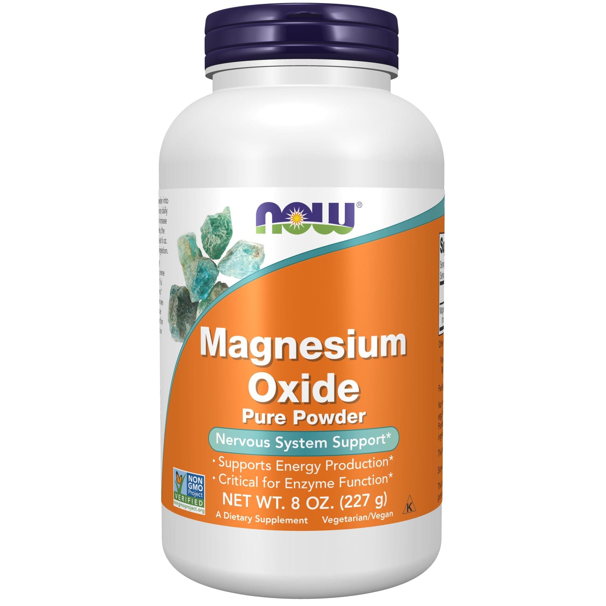 NOW Supplements, Magnesium Oxide, 8-Ounce