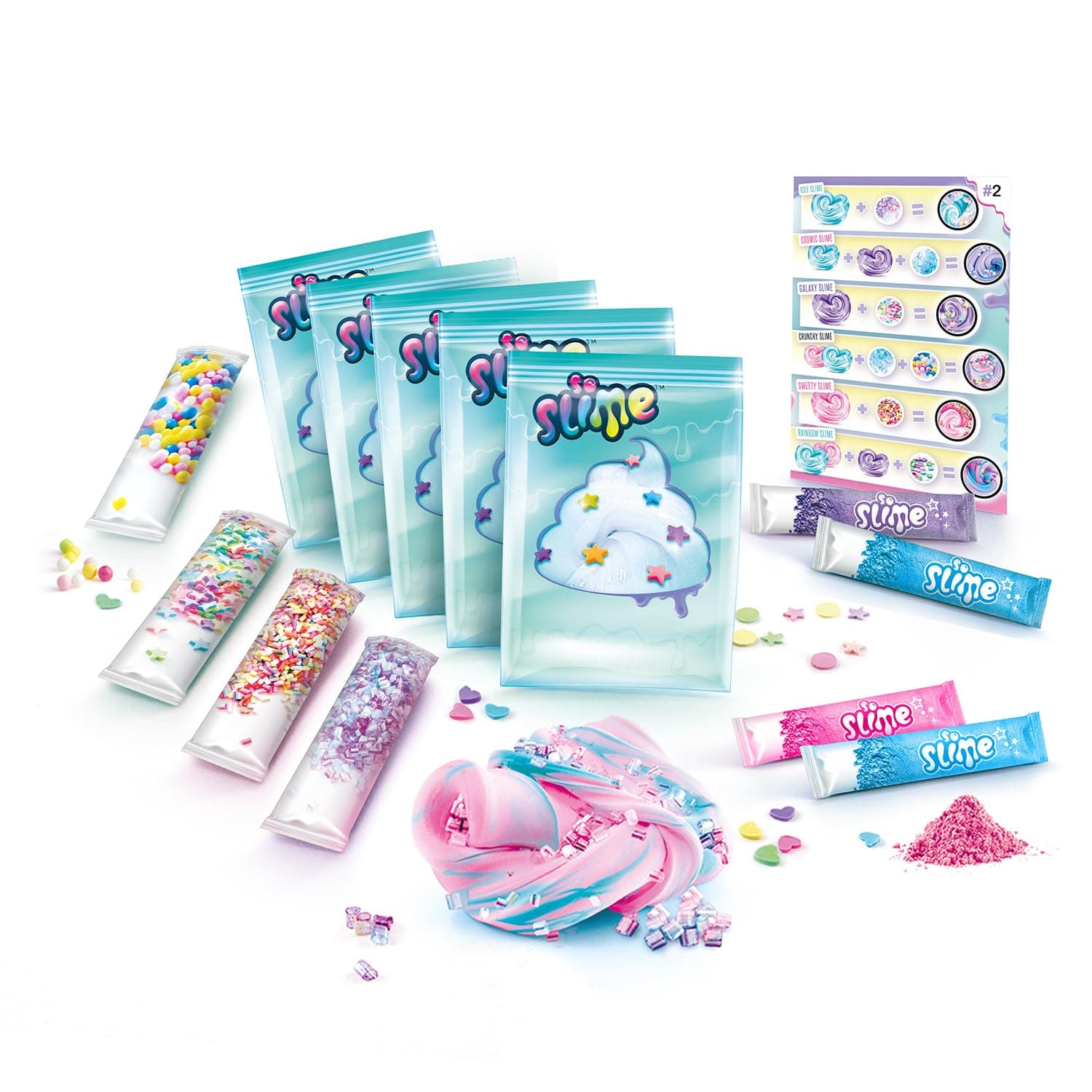 So Slime Twist and Slime Kit, Create Marbled Slime, Fun mess free slime for kids!