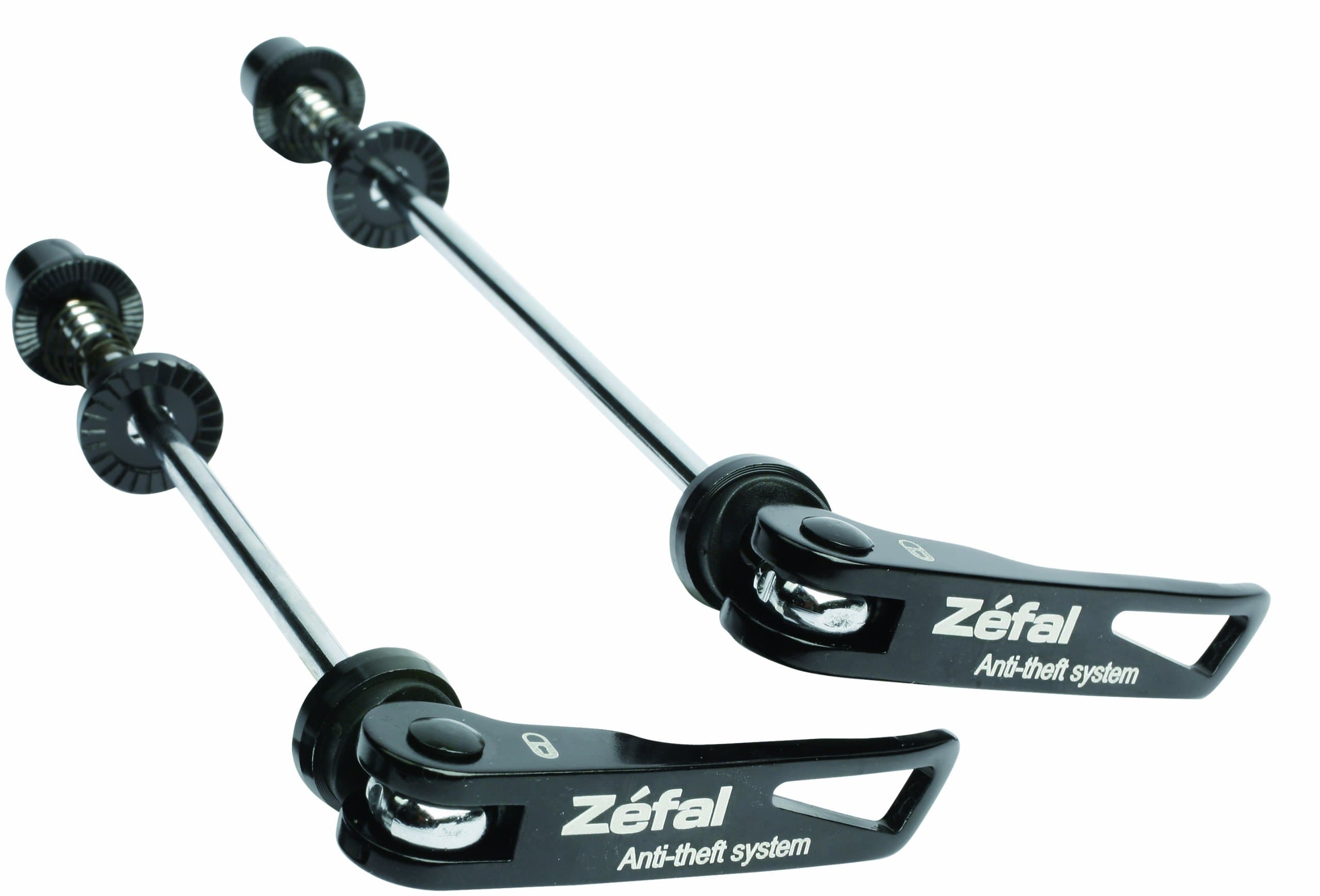 Zefal Lock'N Roll Locking Security Qr Skewers for Wheels Front 5 x 128 mm Rear 5 x 163 mm