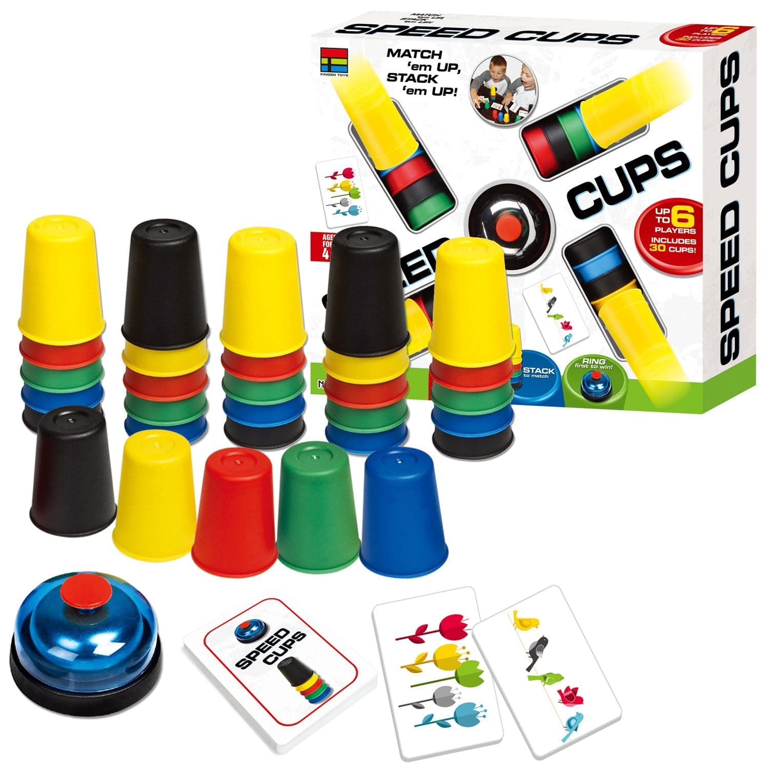 Quick Cups Stacking Game for Kid's Speed Cups Stacking Children and Parent Interactive Game Ideal Birthday Gift for Boys and Girls
