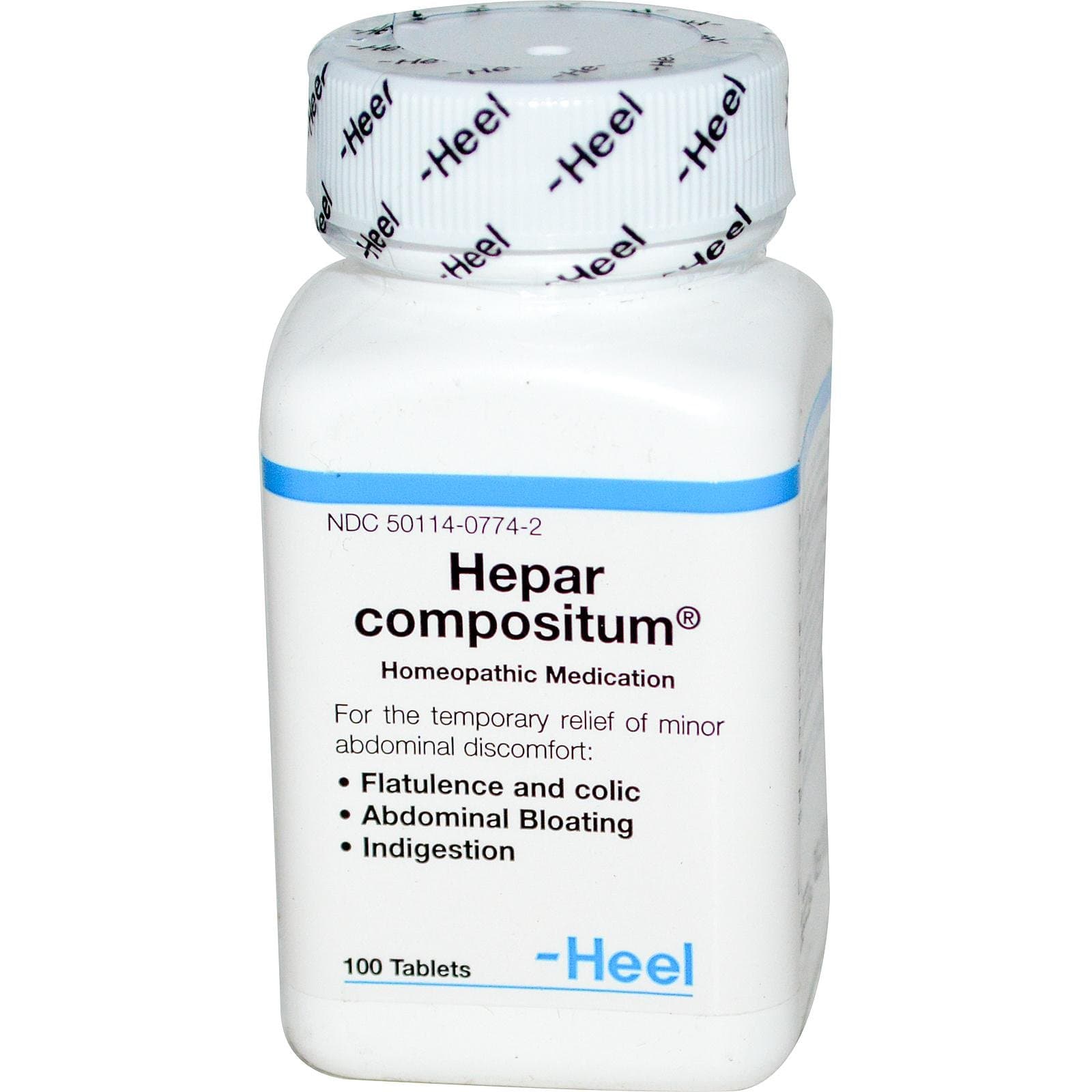 Hepar Compositum 100 tablets by Heel