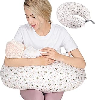 Chilling Home Nursing Pillow for Breastfeeding,Multifunctional Adjustable Breast Feeding Pillow,Bottle Feeding More Support for Mom and Baby, Breastfeeding Essentials for Newborn,Removable Cover