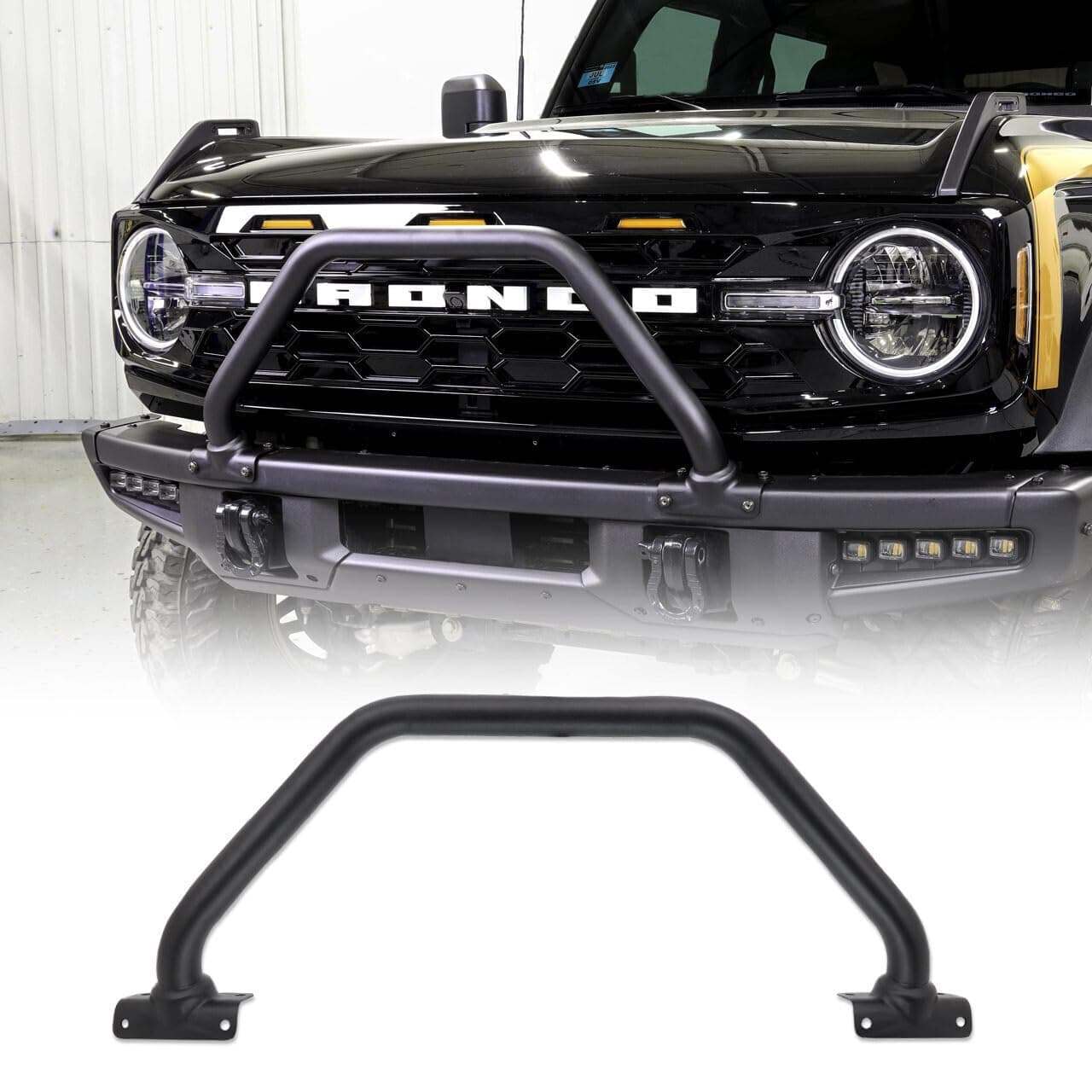 IAG I-Line OEM Version Front Bull Bar for Ford Bronco 2021+ 2/4 Door Requires Modular Bumper (Not Sport)