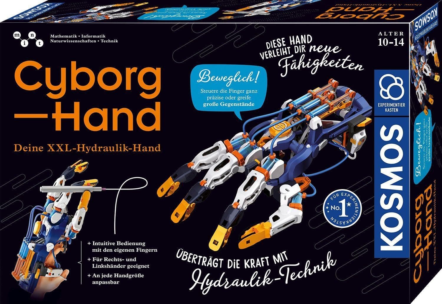 Cyborg-Hand: Experimentierkasten