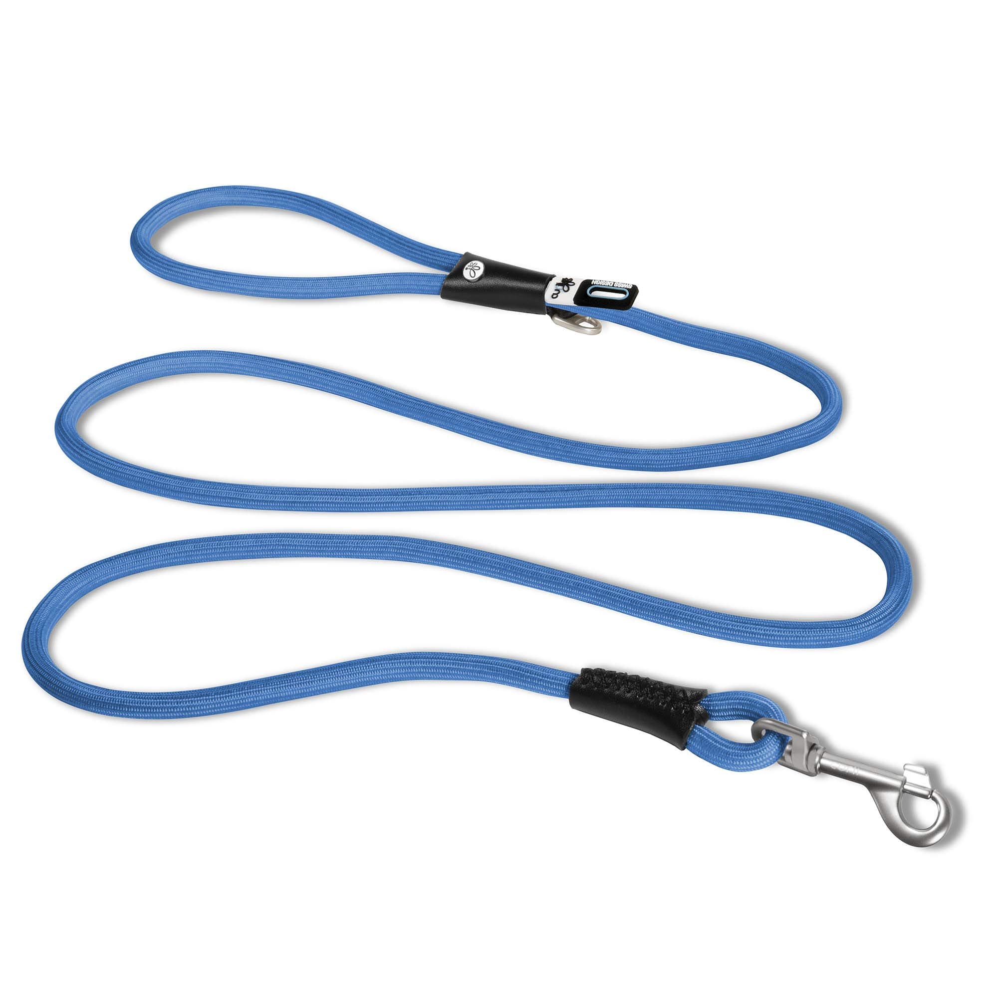 CurliStretch Comfort Leash for Dogs - BLUE/MEDIUM