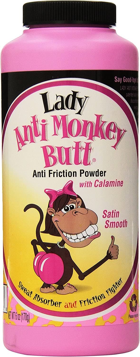 Lady Anti-Monkey Butt Powder with Cornstartch - Net Wt. 6 oz.[Health and Beauty] [Misc.]