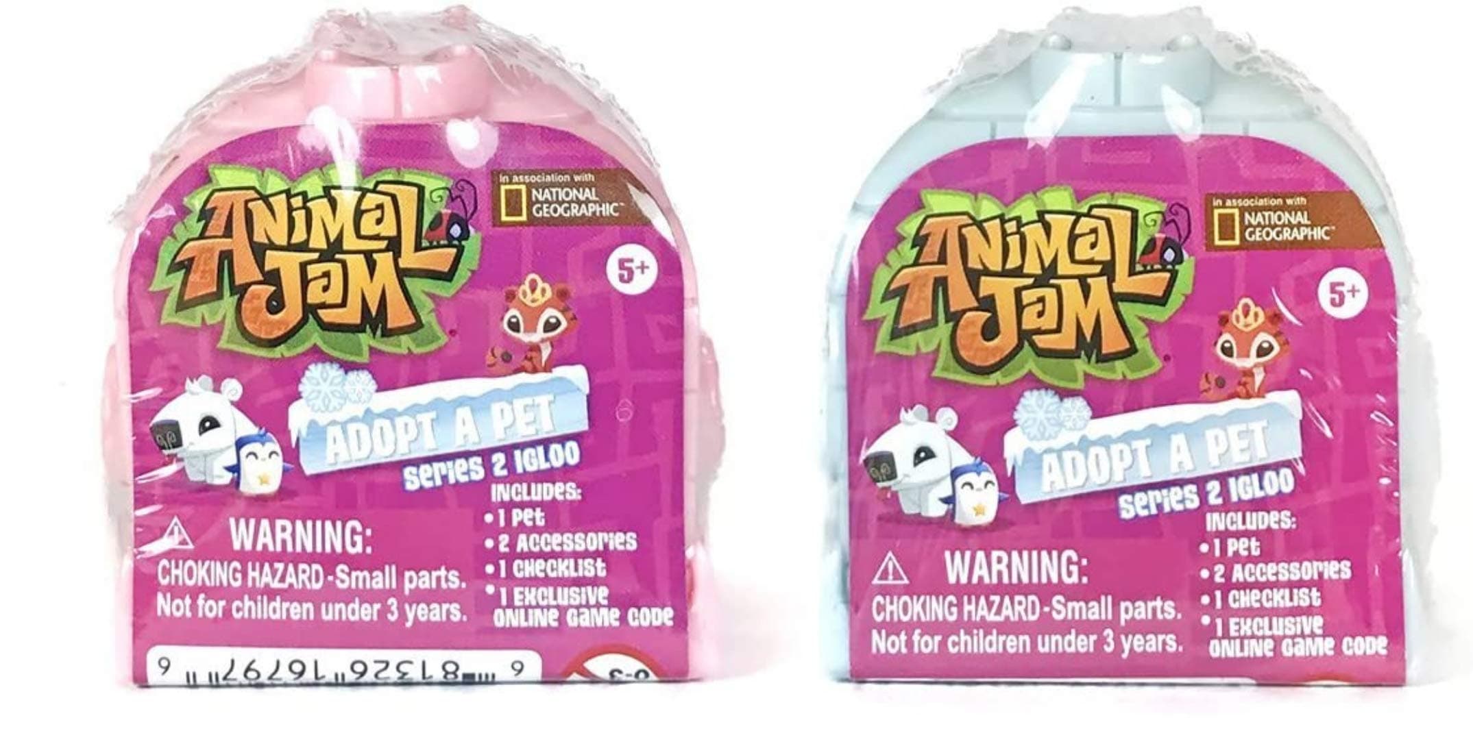 Animal Jam - Adopt A Pet - Series 2 Igloo (one supplied At Random)