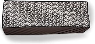 Split AC Cover Indoor Unit For 2 Ton Capacity AC, All Weather Cover/Attractive Digital Prints/Dustproof/Water Resistant Split Ac Cover (Brown Round)