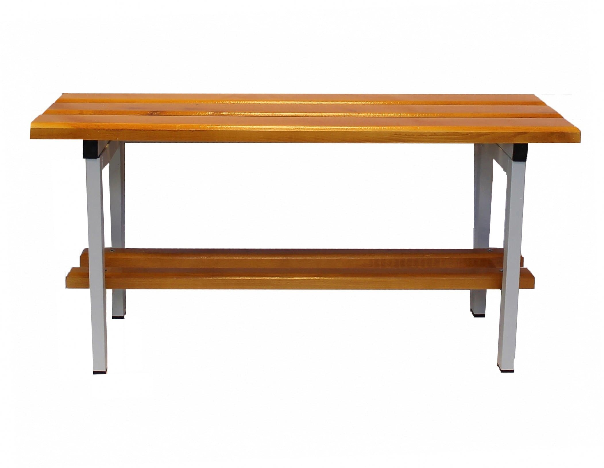 COARME Bench/100 Changing Room Benches, 1 m, Grey