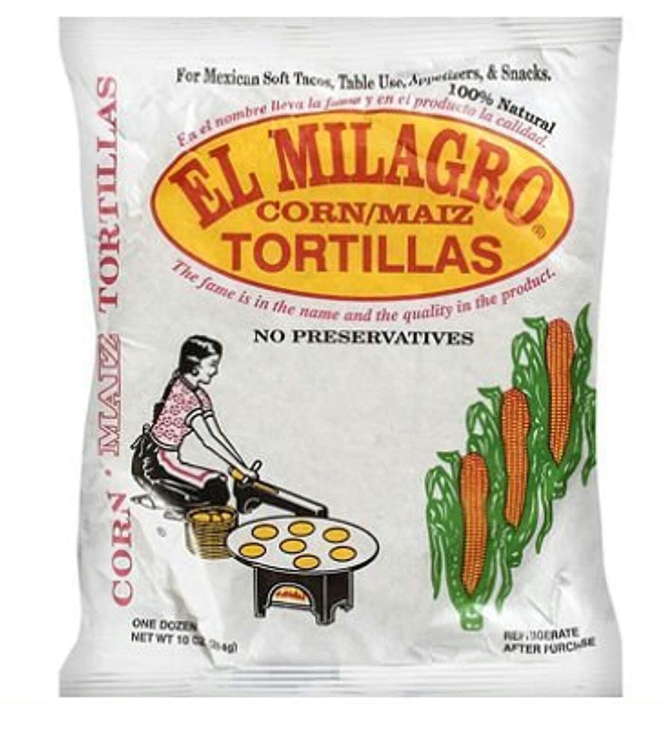 Tortilla Corn, 10 ounce (16 Pack)
