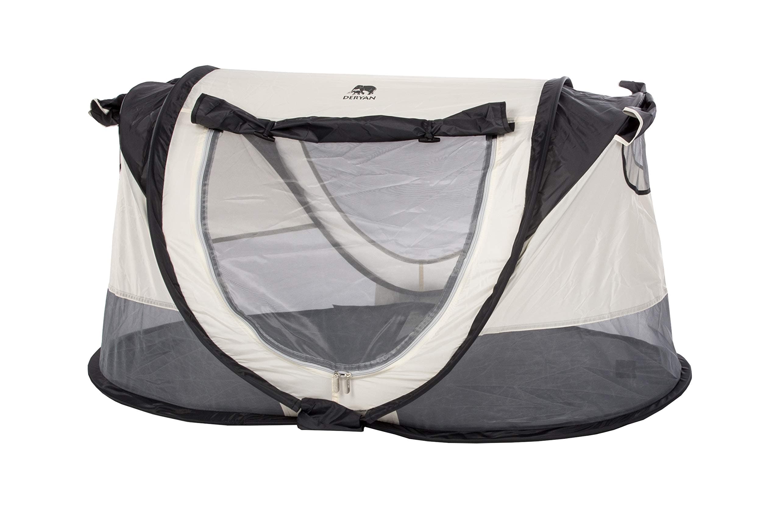 DERYANFoldable and Multi-Functional Travel Cot