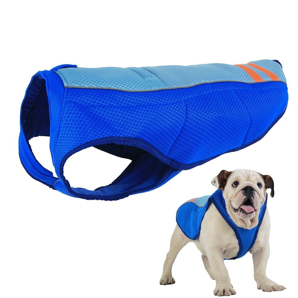 JunBo Pet Cooling Vest Pet Cooling Coat for Medium and Big Dogs for Heatstroke Prevention (M)