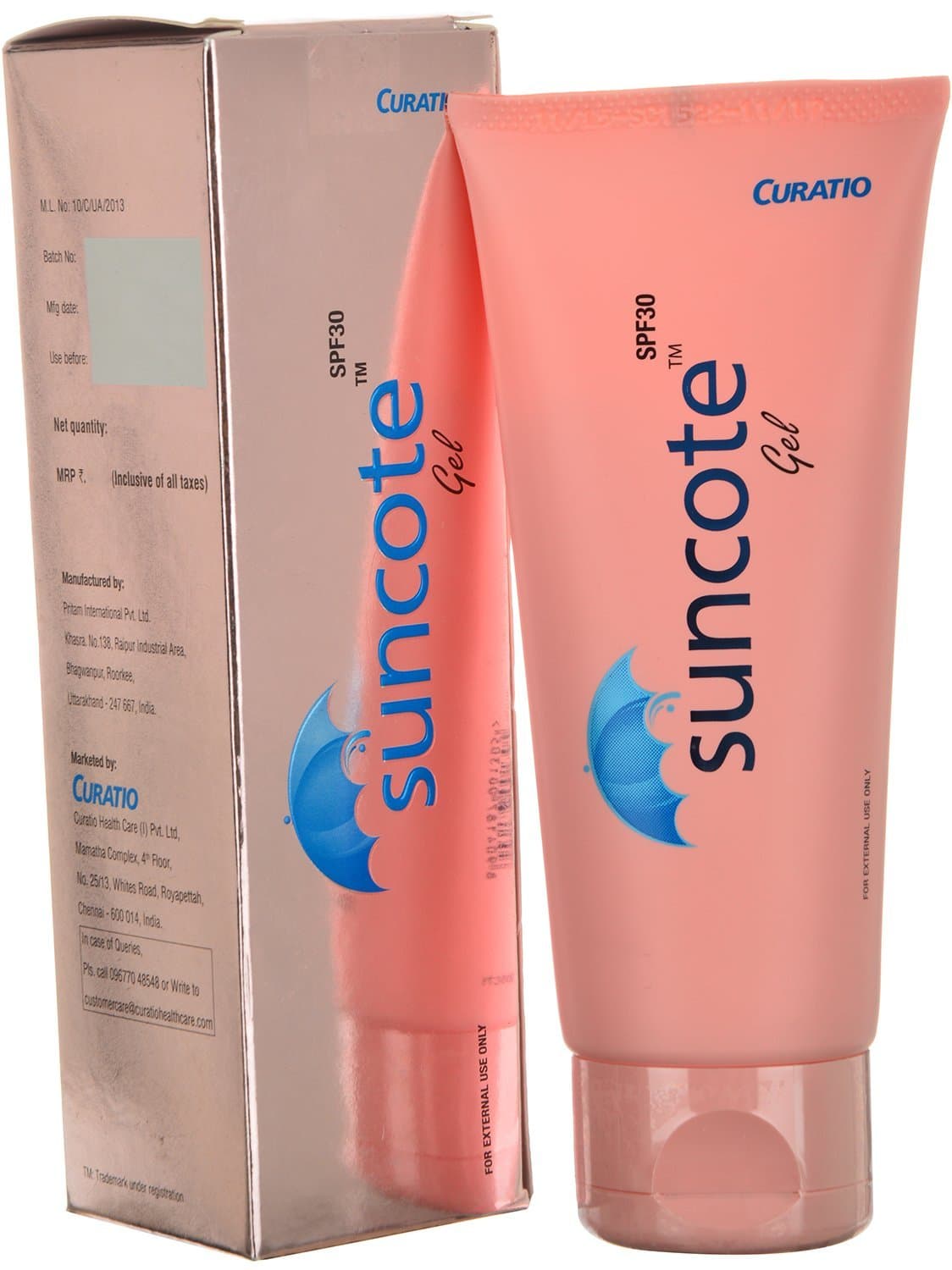 Curatio Sun-cote Gel (100g)