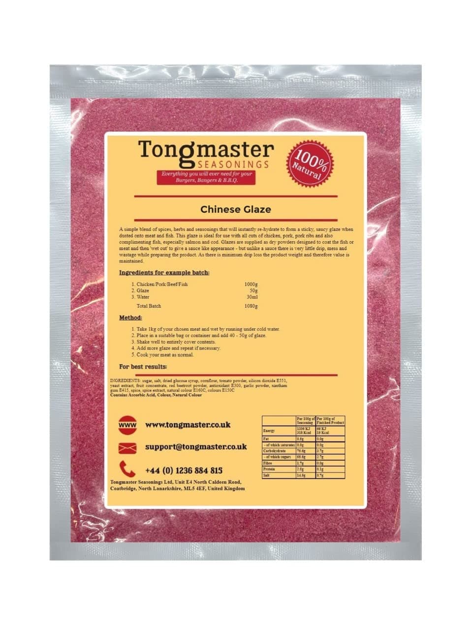 Chinese - Meat Rub - Glaze 400g