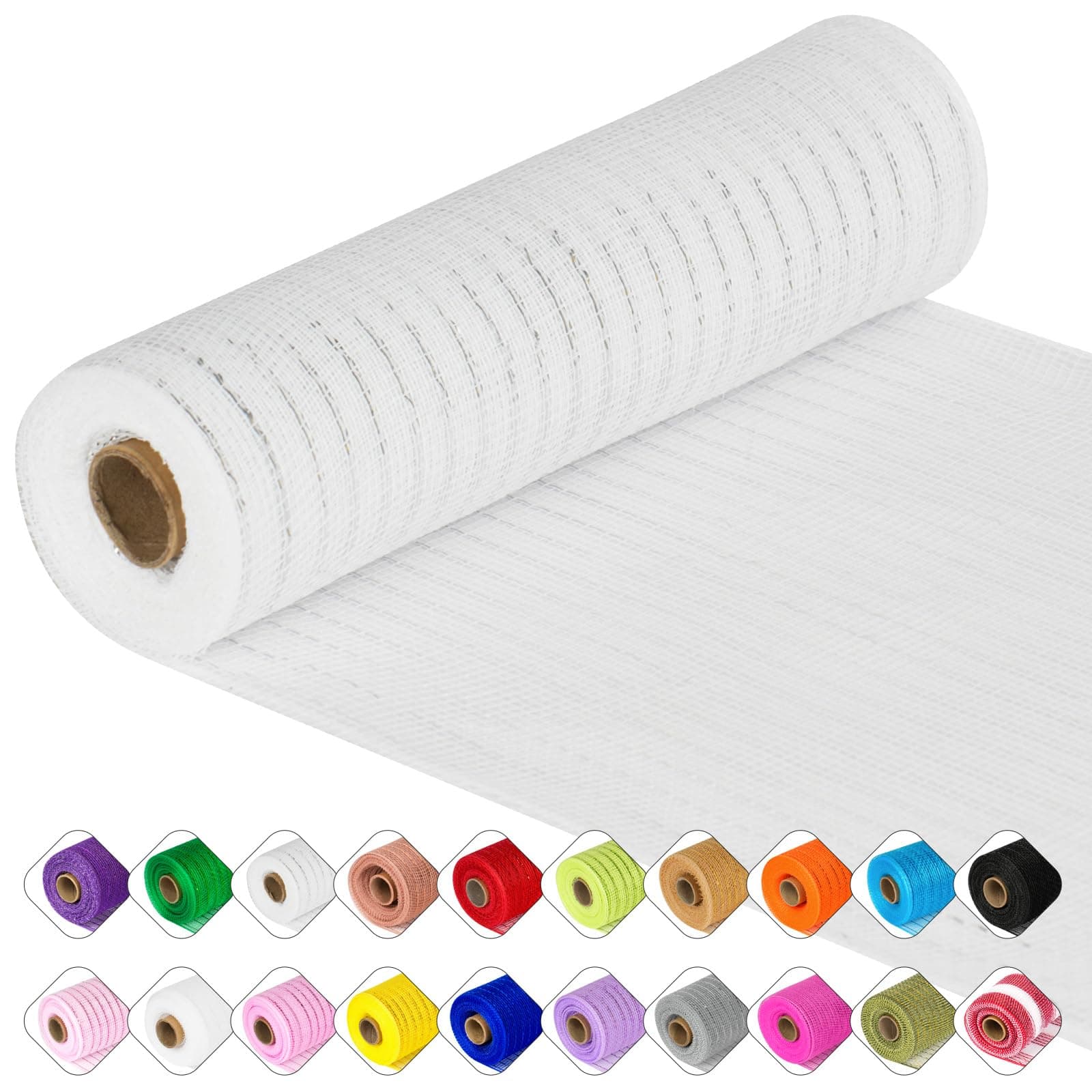 10" 10 Yards Mesh Ribbon