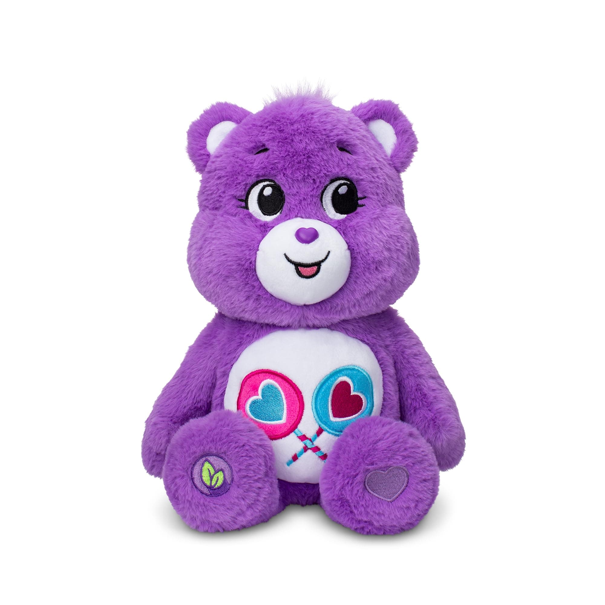 Share Bear 35cm Medium Plush | Collectable Cute Plush Toy, Cuddly Toys for Children, Soft Toys for Girls and Boys, Cute Teddies Suitable for Girls and Boys Ages 4+ | Basic Fun 22063