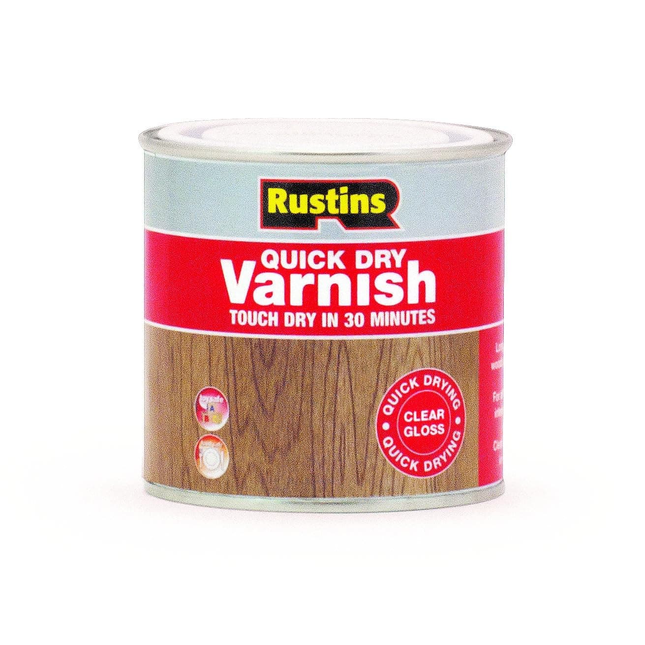 Rustins Quick Dry Varnish Clear Gloss 250ml