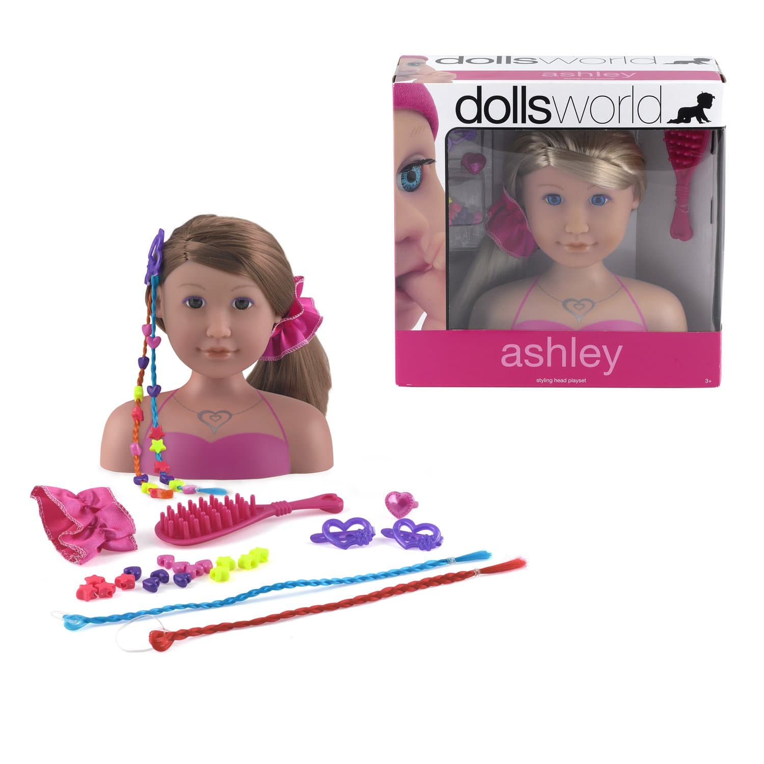 Dolls World Ashley Styling Head