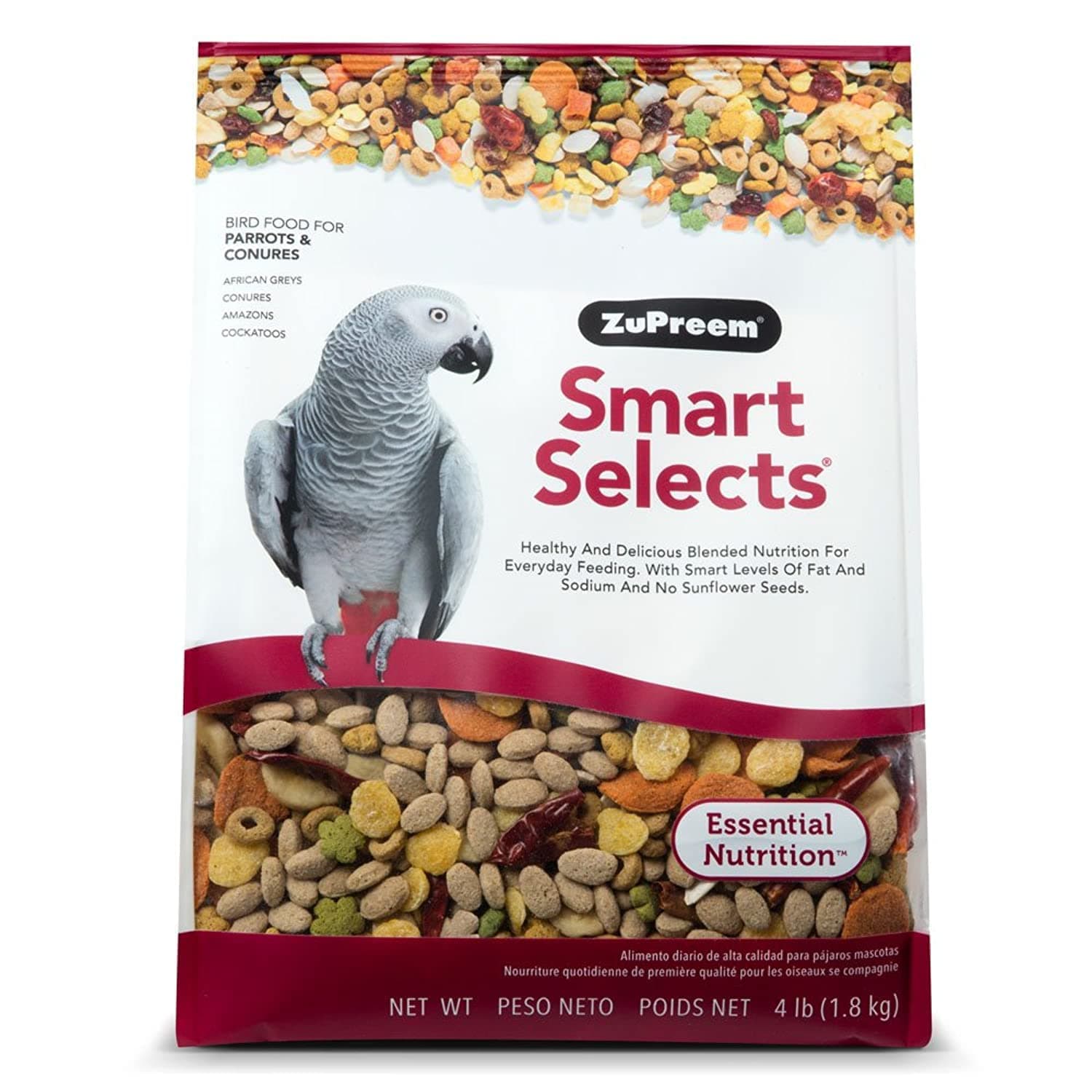 Smart Selects Parrots & Conures 4lb