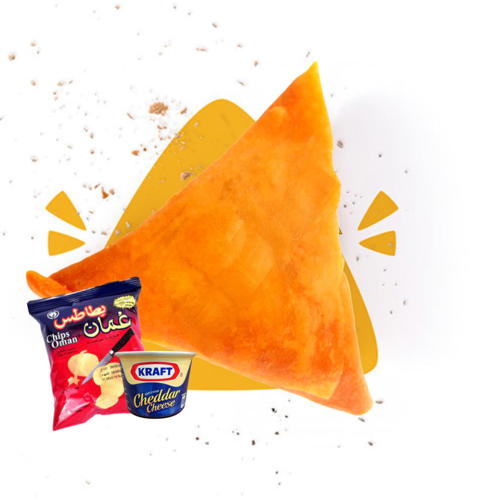 Kraft oman cheese samosa 240g